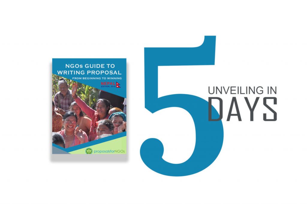‘The NGO's Guide to Writing Proposals, From Beginning to Winning - Nepal Edition’ unveiling in 5 days