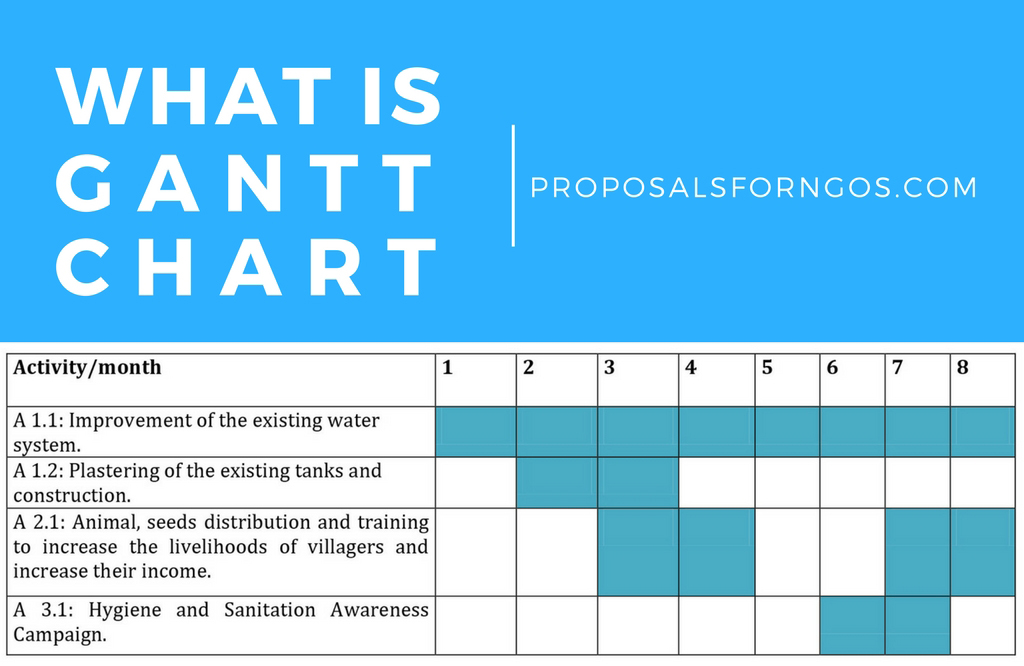 What Is A Gantt Chart ProposalforNGOs