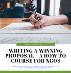 proposal writing training