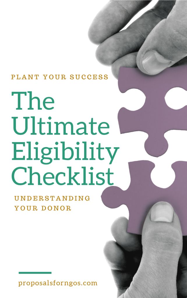 Ultimate Eligibility checklist_proposalsforNGOs