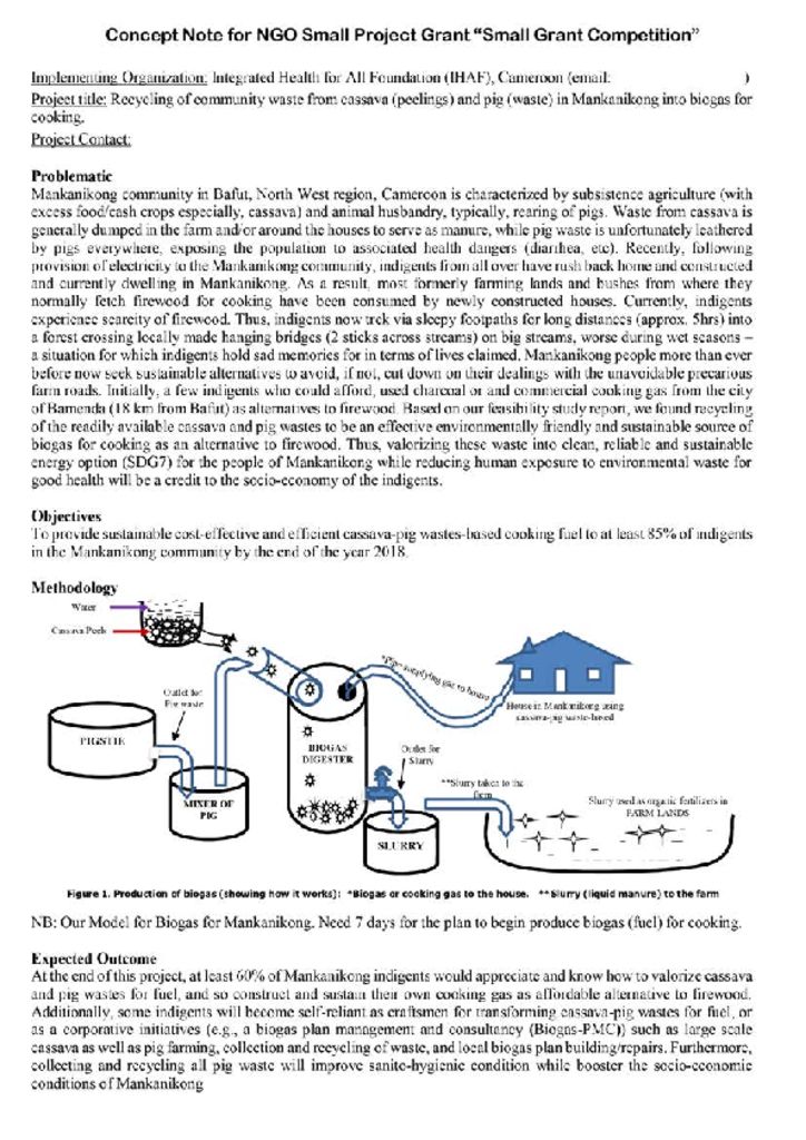 Sample Concept Note_Recycling-PFN